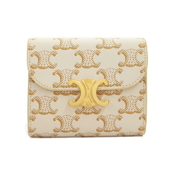 Celine Tri Wallet Triomphe Flap - Picture 1 of 5